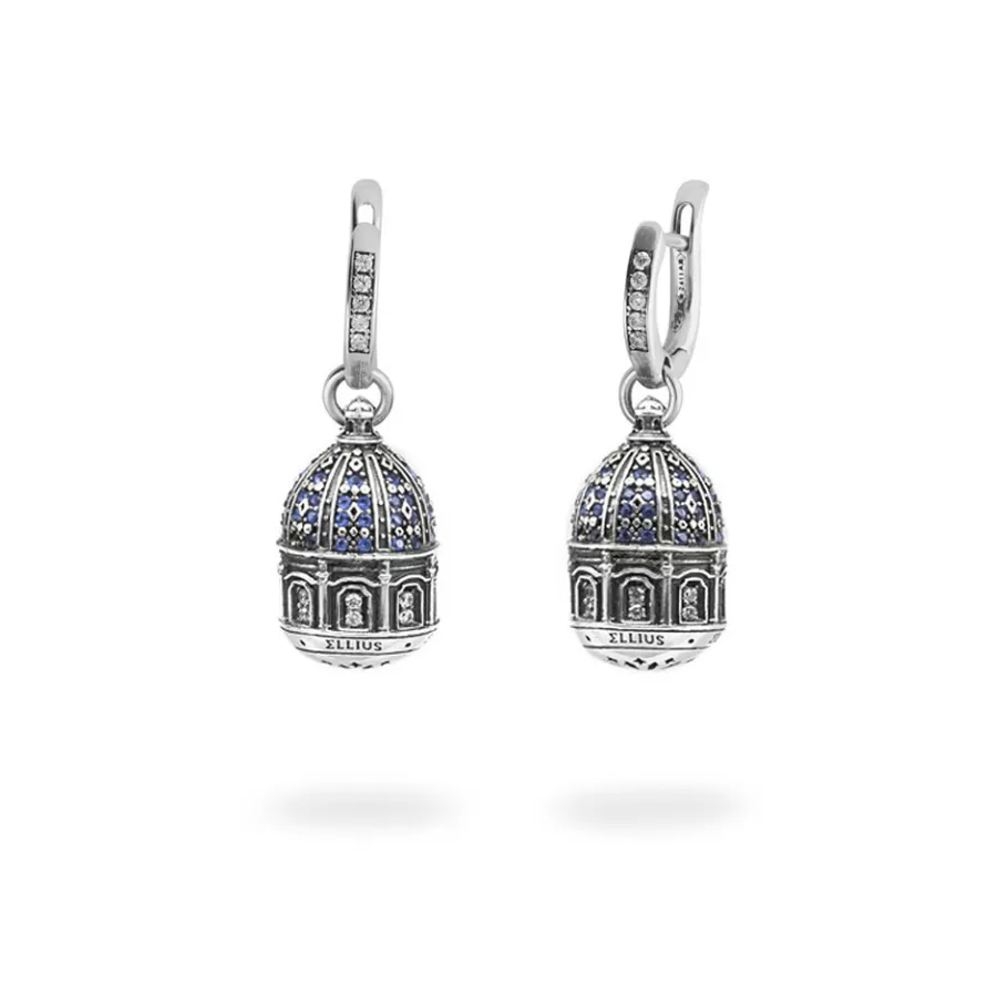 Ellius Jewelry Dome Earrings St. Antonio | Corigliano Rossano Cheap