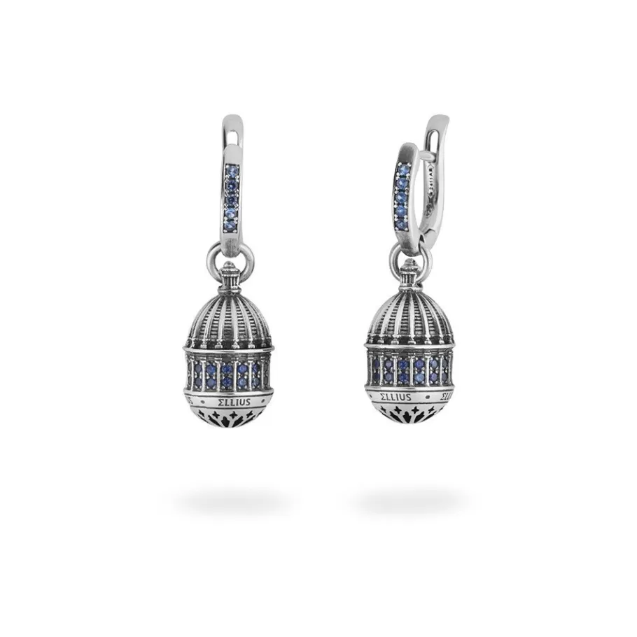 Ellius Jewelry Dome Earrings St. Giorgio | Ragusa Clearance