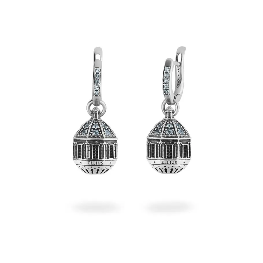 Ellius Jewelry Dome Earrings St. Lorenzo | Genova Sale