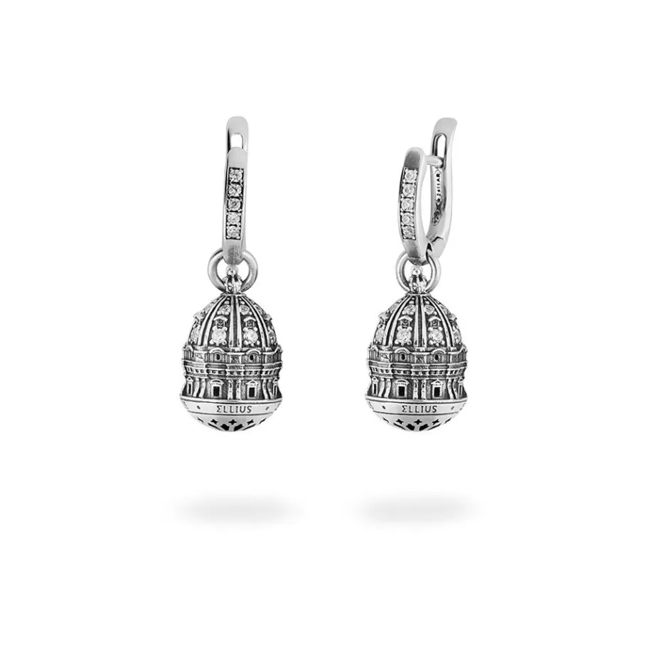 Ellius Jewelry Dome Earrings St. Maria Assunta | Napoli New
