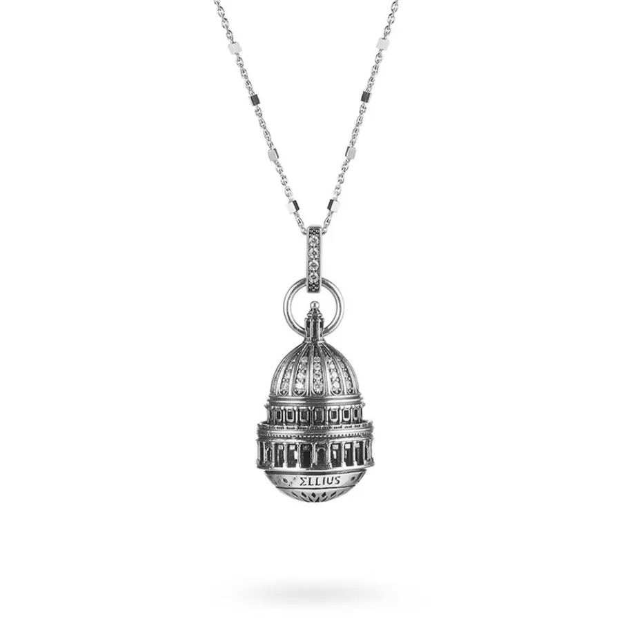 Ellius Jewelry Dome Necklace St. Paul | London Hot
