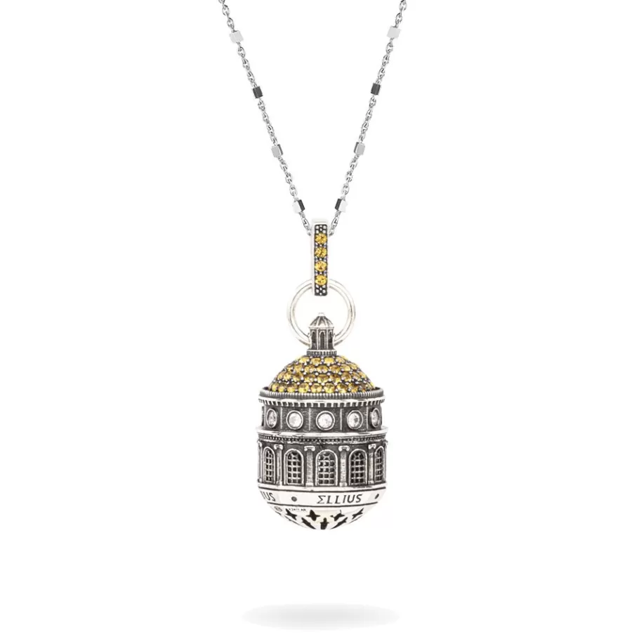 Ellius Jewelry Dome Necklace Tindari Sanctuary | Messina Best