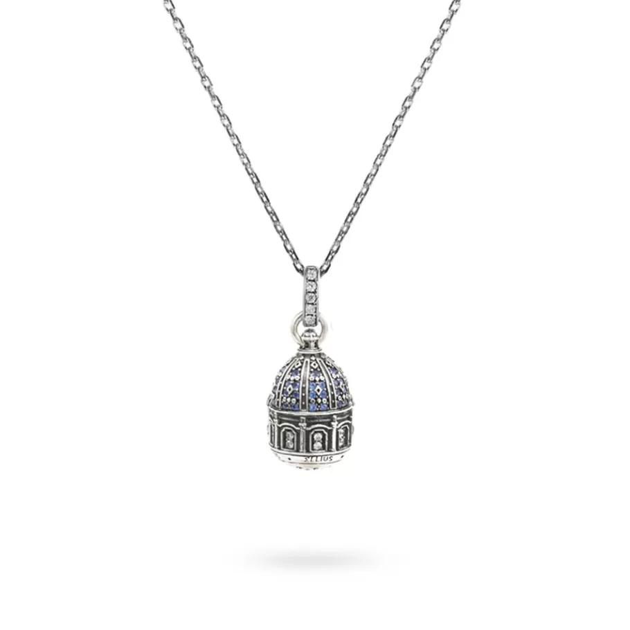 Ellius Jewelry Minimal Dome Necklace St. Antonio | Corigliano Rossano Clearance