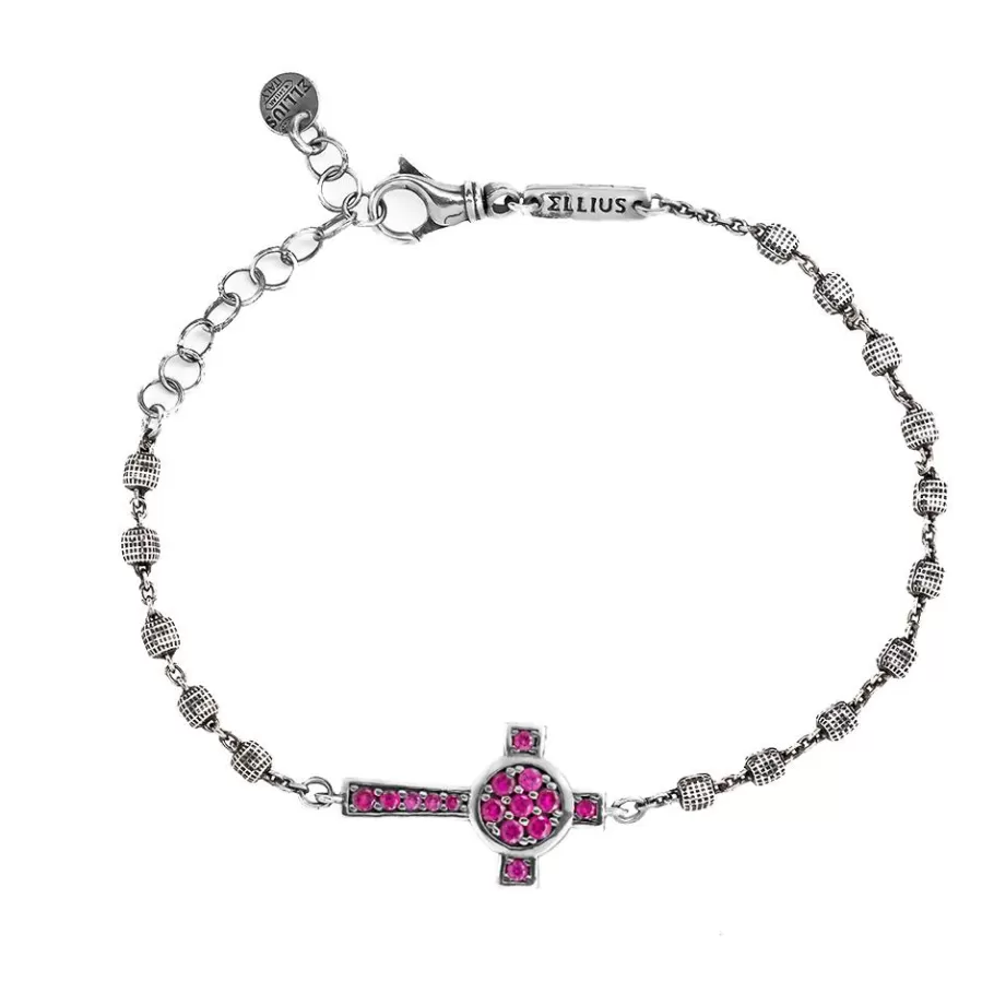 Ellius Jewelry Women'S Nativity Rosary Cross Bracelet Discount