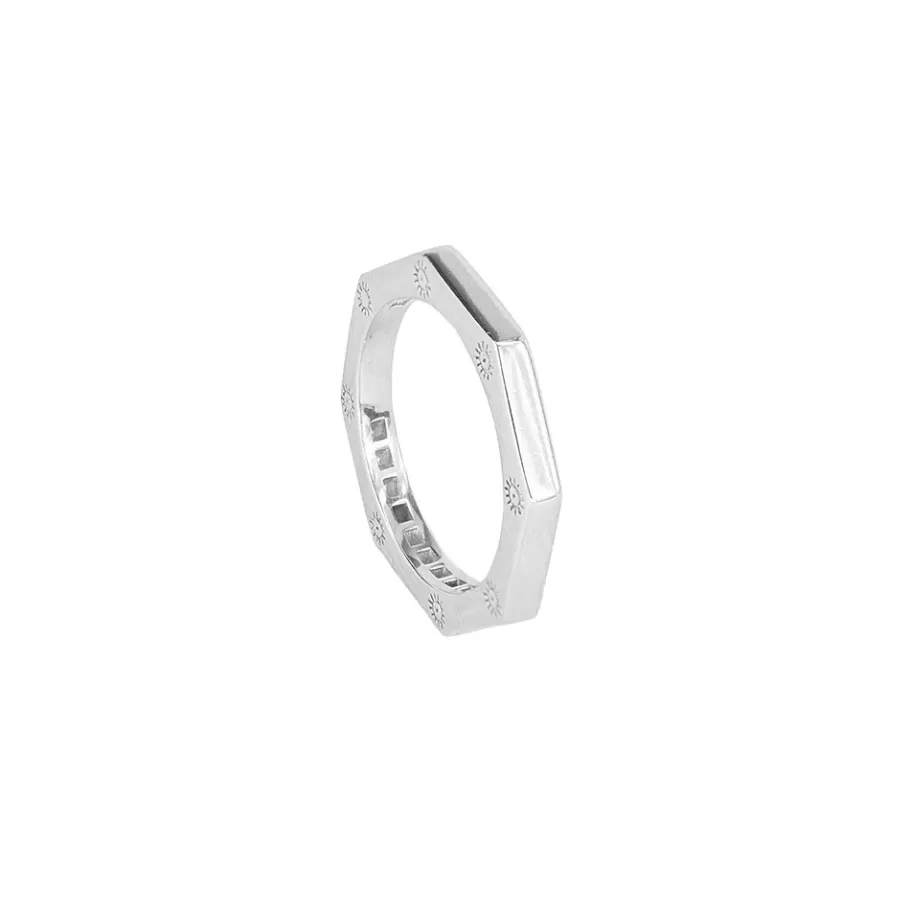 Ellius Jewelry Women'S Octogan Ring | Solaris Flash Sale