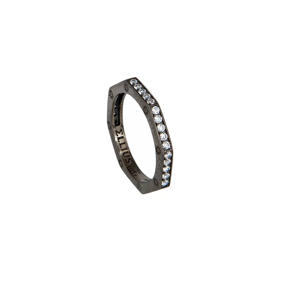 Ellius Jewelry Women'S Octogan Stone Ring | Solaris Online