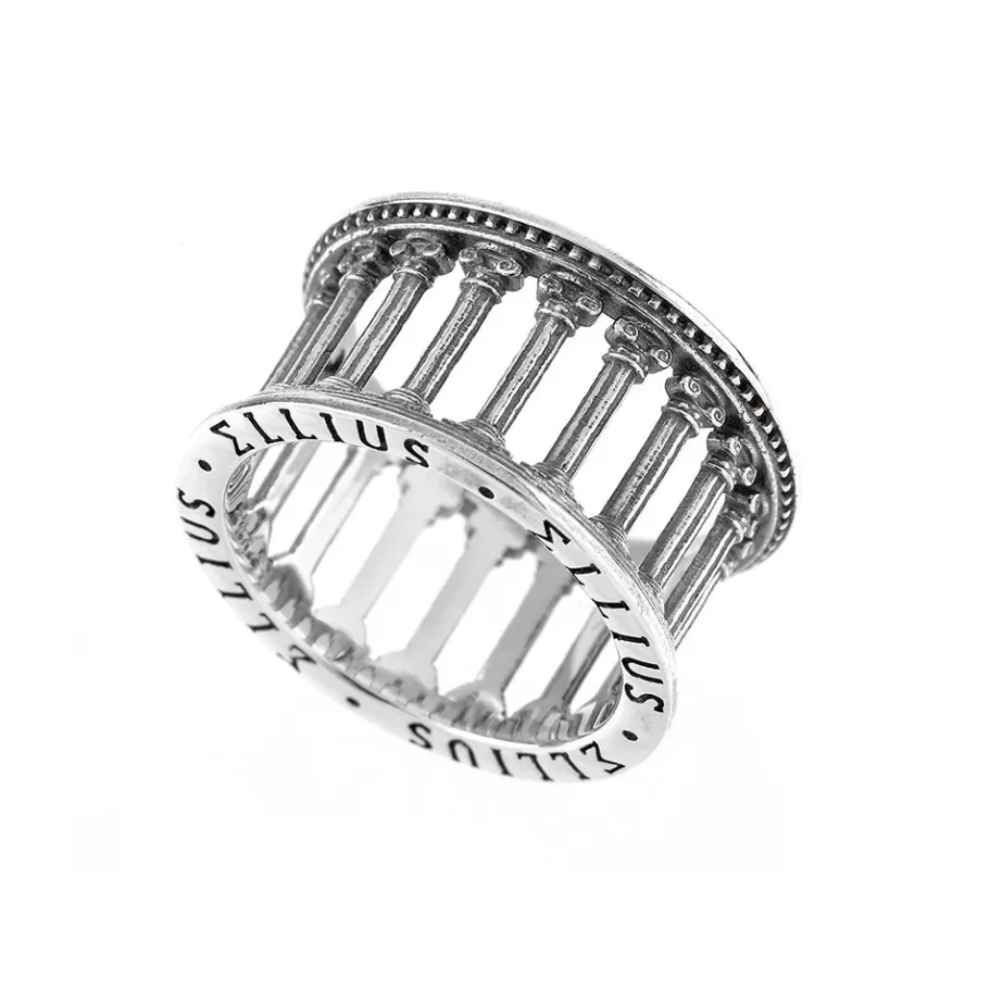 Ellius Jewelry Women'S Roman Temple Ring Cheap
